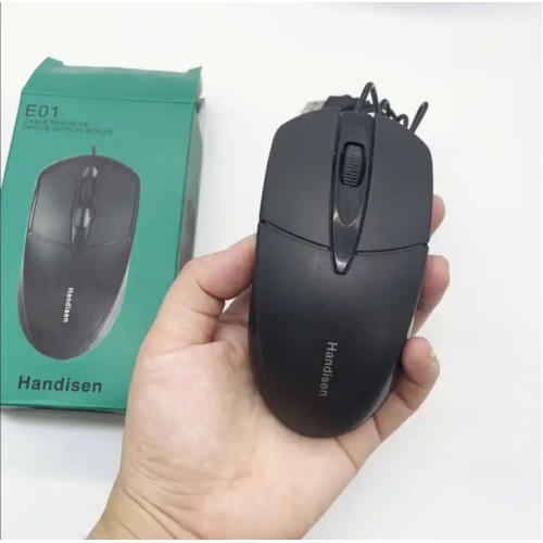 Mouse 1200DPI Black Computer Mouse Mice Wired USB Gaming PC Desktop, Laptop, Notebook, Mac, Chromebook-1