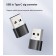 USB C to USB Adapter, USB-C to USB 3.0 Adapter, USB Type-C to USB, Thunderbolt 3 to USB Female Adapter OTG for MacBook