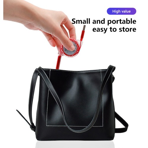 USB Fast Charge 3 In 1 Retractable Usb Cable 2. 4A 3-in-1 All In One Multi Charging Data Phone Cable 3in1-1