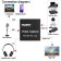 Video Capture Card USB 4K 1080P HDMI Video Capture Card with Microphone R / L Loop for YouTube Facebook TikTok TV Video Grabber Live Gaming Broadcasting Record PS4 Game DVD Recording Live