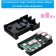 Aluminum Alloy Case For Raspberry Pi 4 Model B With Dual Cooling Fan