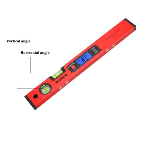 Lvel 360 degree Magnetic Goniometer Angle Slope Meter Ruler Digital Inclinometer Protractor Electronic Spirit level Bubble Box-1