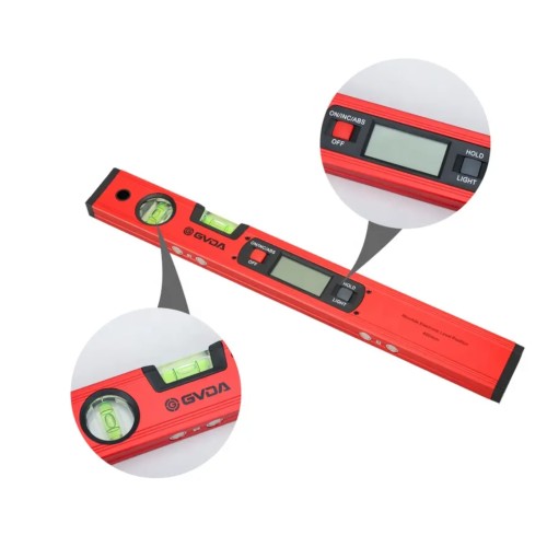 Lvel 360 degree Magnetic Goniometer Angle Slope Meter Ruler Digital Inclinometer Protractor Electronic Spirit level Bubble Box-3