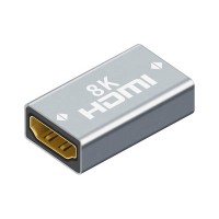 HDMI Female to Female Coupler. 8K Female to Female HDMI Connector Support 3D 1080P HDMI Extender for HDTV