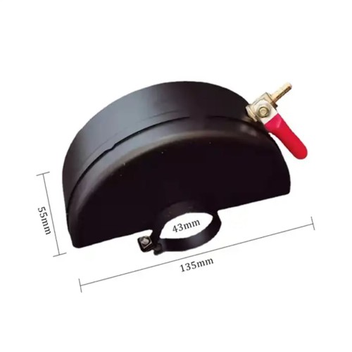 Angle Grinder Dust Cover Safety Guard Kit with Adjustable Water Outlet Universal Surface Cutting Dust Shroud For  Hand Angle Grinder-2