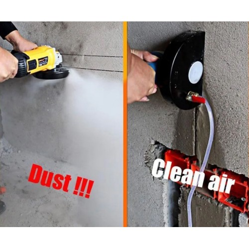 Angle Grinder Dust Cover Safety Guard Kit with Adjustable Water Outlet Universal Surface Cutting Dust Shroud For  Hand Angle Grinder