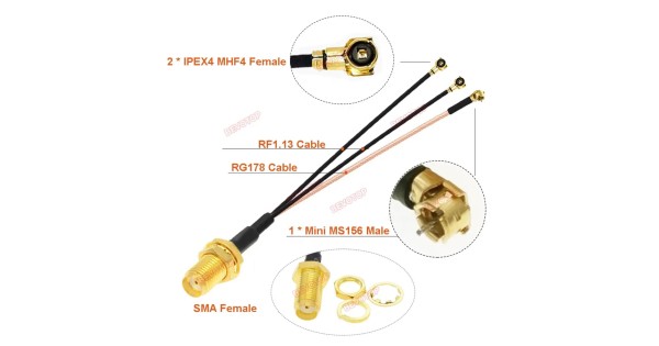 MIMO Antenna Connector Cable