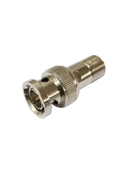 10-Pack BNC Male Plug To RG59 Coax Connector Adapter – For CCTV Cameras