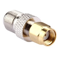 3G 4G 5G LTE SMA Male to F Female Adaptor - Coaxial Cable External Antena Connector for Router Yagi Antena Adaptor etc..