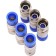 F Compression Connector RG6 Coax Coaxial Adapter COX Plug for Satellite & Cable TV  Antenna