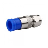 F Type F Compression Connector RG6 Coax Coaxial Adapter COX Plug for Satellite & Cable TV  Antenna F Type F Compression Connector RG6 Coax Coaxial Adapter COX Plug for Satellite & Cable TV  Antenna