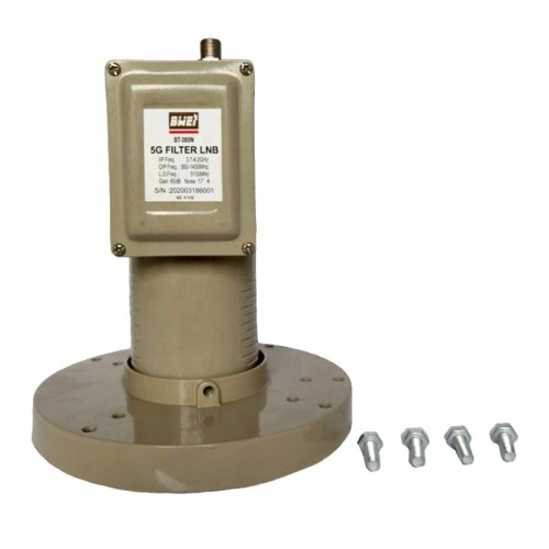 LNB C Band High Gain LNB for Prime Focus Dish Satellite Receiver Decoder