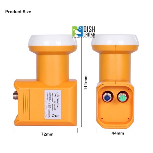 LNB Starcom  Dialog LNB Universal Twin LNB DVB S/S2 High Gain Low Noise 0.3db ku band HD ku band LNBF for satellite receiver-3