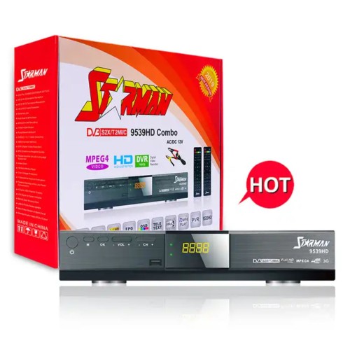 STARMAN DVB-S2X/T2/C Multiple Tuner STB COMBO 