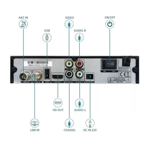 STARMAN DVB-S2X/T2/C Multiple Tuner STB COMBO -3