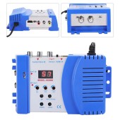 HDM69L Digital RF Modulator, HDMI to RF Modulator Converter without PAL NTSC Format Drive, VHF UHF Signal Amplifier for Satellite Receivers, Video Cameras