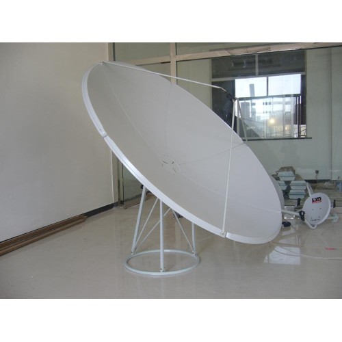 Dish Eurostar C/KU 8 Feet Solid Dish Antenna Satellite Receiver Decoder-1
