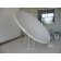  Dish Eurostar C/KU 8 Feet Solid Dish Antenna Satellite Receiver Decoder