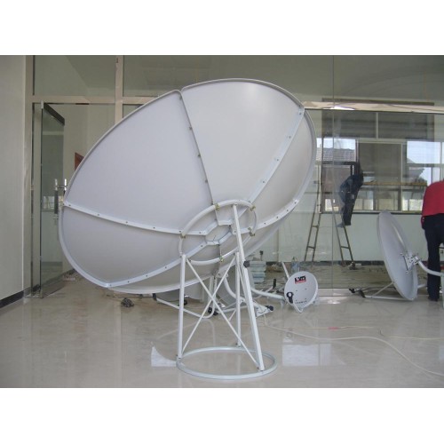 Dish Eurostar C/KU 8 Feet Solid Dish Antenna Satellite Receiver Decoder-2