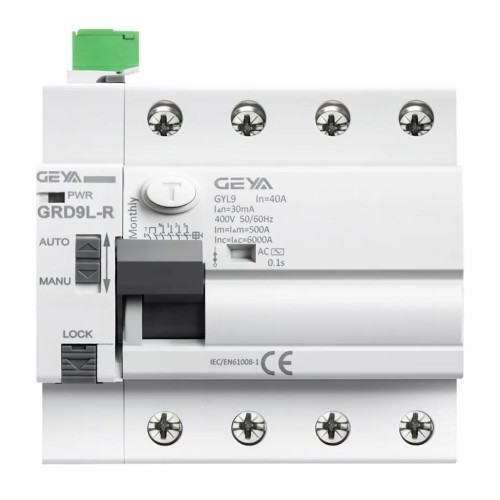 Automatic RCCB Auto Reclosing ELCB Auto Recloser 3Phase Trip Switch-2