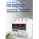 TAXNELE Three Phase Adjustable Over and Under Voltage Protector 3 Phase Automatic Recovery Protective Device Reset 63A 380V